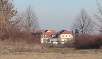 Blick aus der Waldstadt zum Dorotheenhof